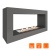Биокамин SteelHeat FRAME ONE 900 серый SteelHeat