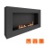 Биокамин SteelHeat WALL GRAND 1200 LITE черный SteelHeat