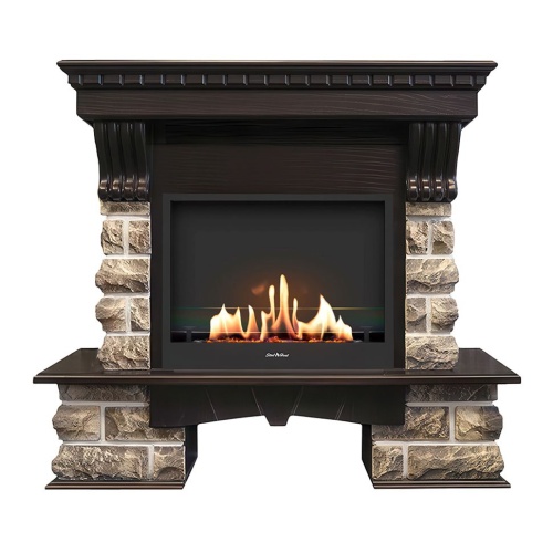 Биокамин в портале SteelHeat Kavkaz, стекло SteelHeat