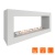 Биокамин SteelHeat FRAME ONE 1000 белый SteelHeat