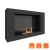 Биокамин SteelHeat WALL LONG 900 LITE черный, стемалит SteelHeat