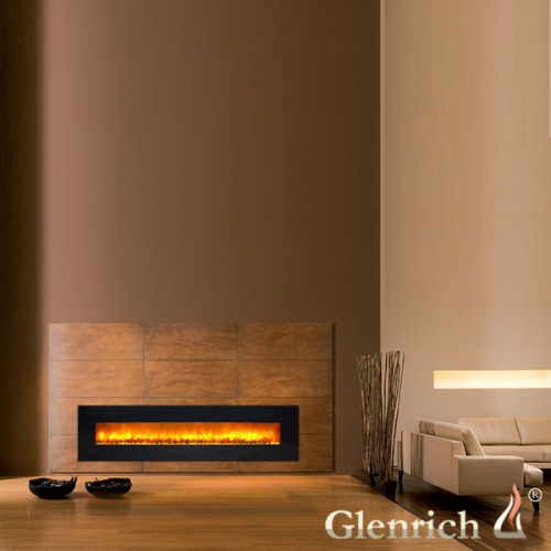 Электрокамин Glenrich Genius 240 (черный) в Владикавказе