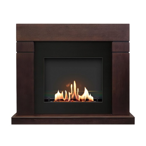 Биокамин в портале SteelHeat Tobi, стекло SteelHeat